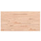 vidaXL Basin Shelf Wall Mounted Steel and Solid Wood Beech