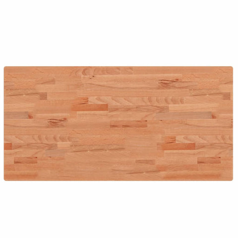 vidaXL Basin Shelf Wall Mounted Steel and Solid Wood Beech