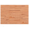 vidaXL Basin Shelf Wall Mounted Steel and Solid Wood Beech