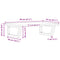vidaXL Basin Shelf Wall Mounted Steel and Solid Wood Beech