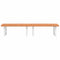 vidaXL Basin Shelf Wall Mounted Steel and Solid Wood Beech