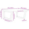 vidaXL Basin Shelf Wall Mounted Steel and Solid Wood Oak