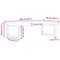 vidaXL Basin Shelf Wall Mounted Steel and Solid Wood Oak
