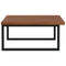vidaXL Basin Shelf Wall Mounted Steel and Solid Wood Oak