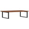 vidaXL Basin Shelf Wall Mounted Steel and Solid Wood Oak