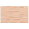 vidaXL Basin Shelf Wall Mounted Steel and Solid Wood Beech