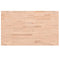 vidaXL Basin Shelf Wall Mounted Steel and Solid Wood Beech
