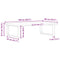 vidaXL Basin Shelf Wall Mounted Steel and Solid Wood Beech