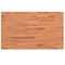vidaXL Basin Shelf Wall Mounted Steel and Solid Wood Beech