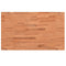 vidaXL Basin Shelf Wall Mounted Steel and Solid Wood Beech