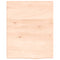 vidaXL Basin Shelf Wall Mounted Steel and Solid Wood Oak