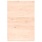 vidaXL Basin Shelf Wall Mounted Steel and Solid Wood Oak