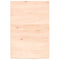 vidaXL Basin Shelf Wall Mounted Steel and Solid Wood Oak