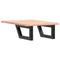 vidaXL Basin Shelf Wall Mounted Steel and Solid Wood Oak
