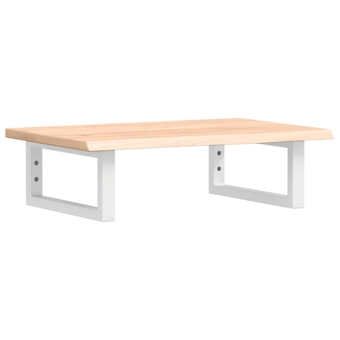vidaXL Basin Shelf Wall Mounted Steel and Solid Wood Oak