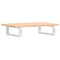 vidaXL Basin Shelf Wall Mounted Steel and Solid Wood Oak