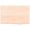 vidaXL Basin Shelf Wall Mounted Steel and Solid Wood Oak