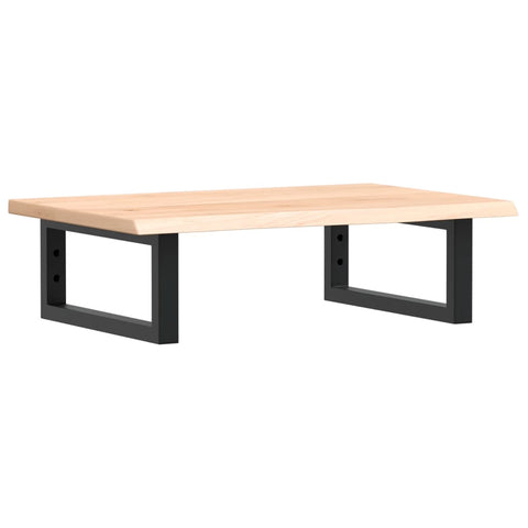 vidaXL Basin Shelf Wall Mounted Steel and Solid Wood Oak