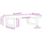 vidaXL Basin Shelf Wall Mounted Steel and Solid Wood Oak