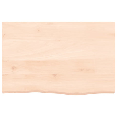 vidaXL Basin Shelf Wall Mounted Steel and Solid Wood Oak