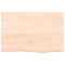 vidaXL Basin Shelf Wall Mounted Steel and Solid Wood Oak
