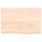 vidaXL Basin Shelf Wall Mounted Steel and Solid Wood Oak