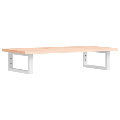 vidaXL Basin Shelf Wall Mounted Steel and Solid Wood Oak