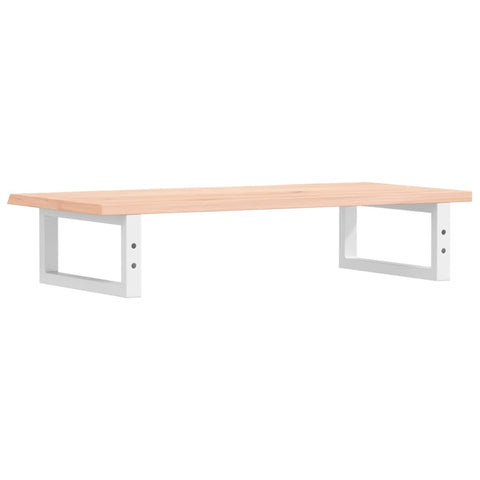 vidaXL Basin Shelf Wall Mounted Steel and Solid Wood Oak