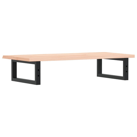 vidaXL Basin Shelf Wall Mounted Steel and Solid Wood Oak