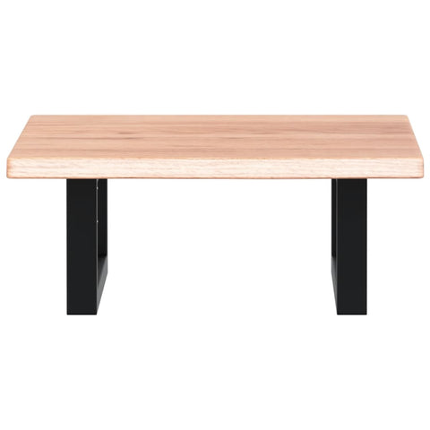 vidaXL Basin Shelf Wall Mounted Steel and Solid Wood Oak