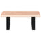 vidaXL Basin Shelf Wall Mounted Steel and Solid Wood Oak
