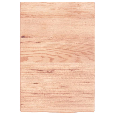 vidaXL Basin Shelf Wall Mounted Steel and Solid Wood Oak
