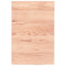 vidaXL Basin Shelf Wall Mounted Steel and Solid Wood Oak