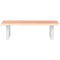 vidaXL Basin Shelf Wall Mounted Steel and Solid Wood Oak
