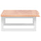 vidaXL Basin Shelf Wall Mounted Steel and Solid Wood Oak