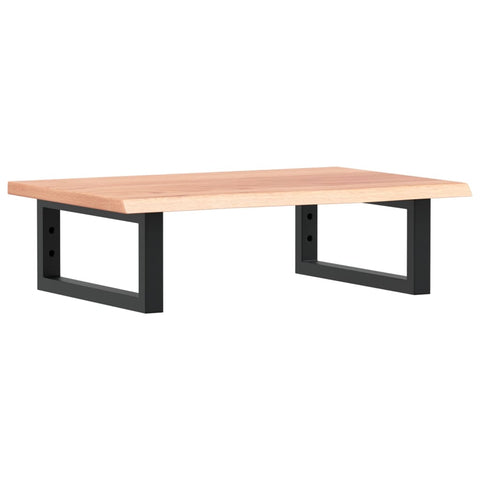 vidaXL Basin Shelf Wall Mounted Steel and Solid Wood Oak