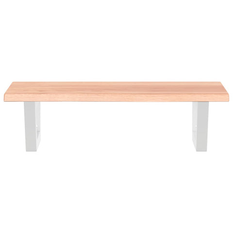 vidaXL Basin Shelf Wall Mounted Steel and Solid Wood Oak