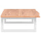 vidaXL Basin Shelf Wall Mounted Steel and Solid Wood Oak