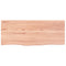 vidaXL Basin Shelf Wall Mounted Steel and Solid Wood Oak