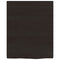 vidaXL Basin Shelf Wall Mounted Steel and Solid Wood Oak