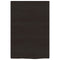 vidaXL Basin Shelf Wall Mounted Steel and Solid Wood Oak