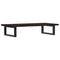 vidaXL Basin Shelf Wall Mounted Steel and Solid Wood Oak