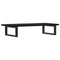 vidaXL Basin Shelf Wall Mounted Steel and Solid Wood Oak