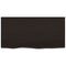 vidaXL Basin Shelf Wall Mounted Steel and Solid Wood Oak