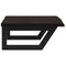 vidaXL Basin Shelf Wall Mounted Steel and Solid Wood Oak
