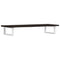 vidaXL Basin Shelf Wall Mounted Steel and Solid Wood Oak