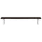 vidaXL Basin Shelf Wall Mounted Steel and Solid Wood Oak