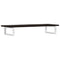 vidaXL Basin Shelf Wall Mounted Steel and Solid Wood Oak