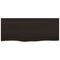 vidaXL Basin Shelf Wall Mounted Steel and Solid Wood Oak