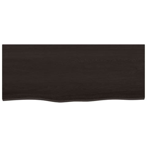 vidaXL Basin Shelf Wall Mounted Steel and Solid Wood Oak